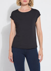 LYSSENTIALS TOP-BLACK-LYSSE