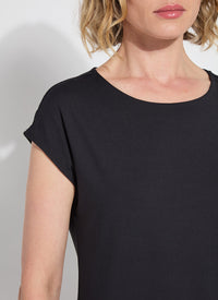 LYSSENTIALS TOP-BLACK-LYSSE