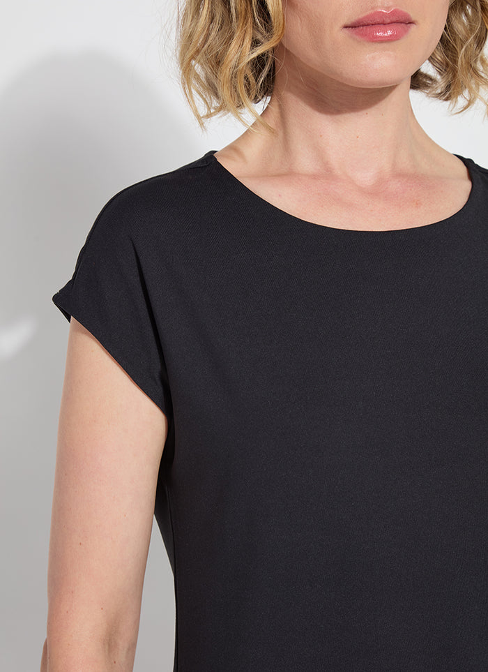 LYSSENTIALS TOP-BLACK-LYSSE