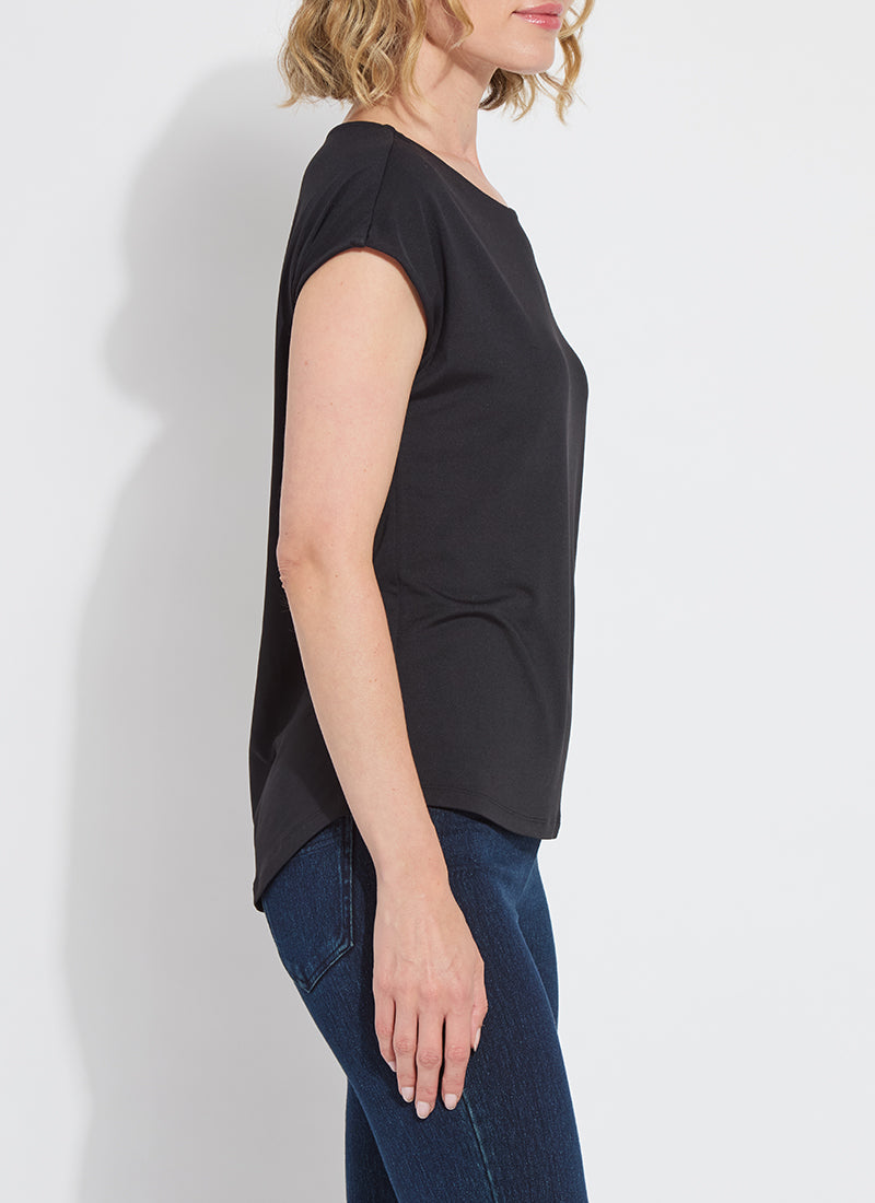 LYSSENTIALS TOP-BLACK-LYSSE