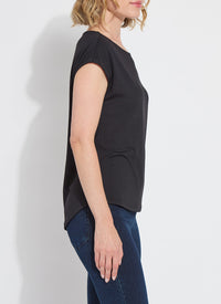 LYSSENTIALS TOP-BLACK-LYSSE