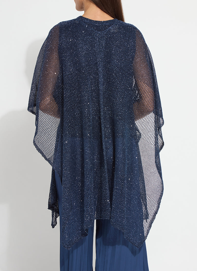 RIVA MESH SEQUIN SHRUG-CAPRI-LYSSE