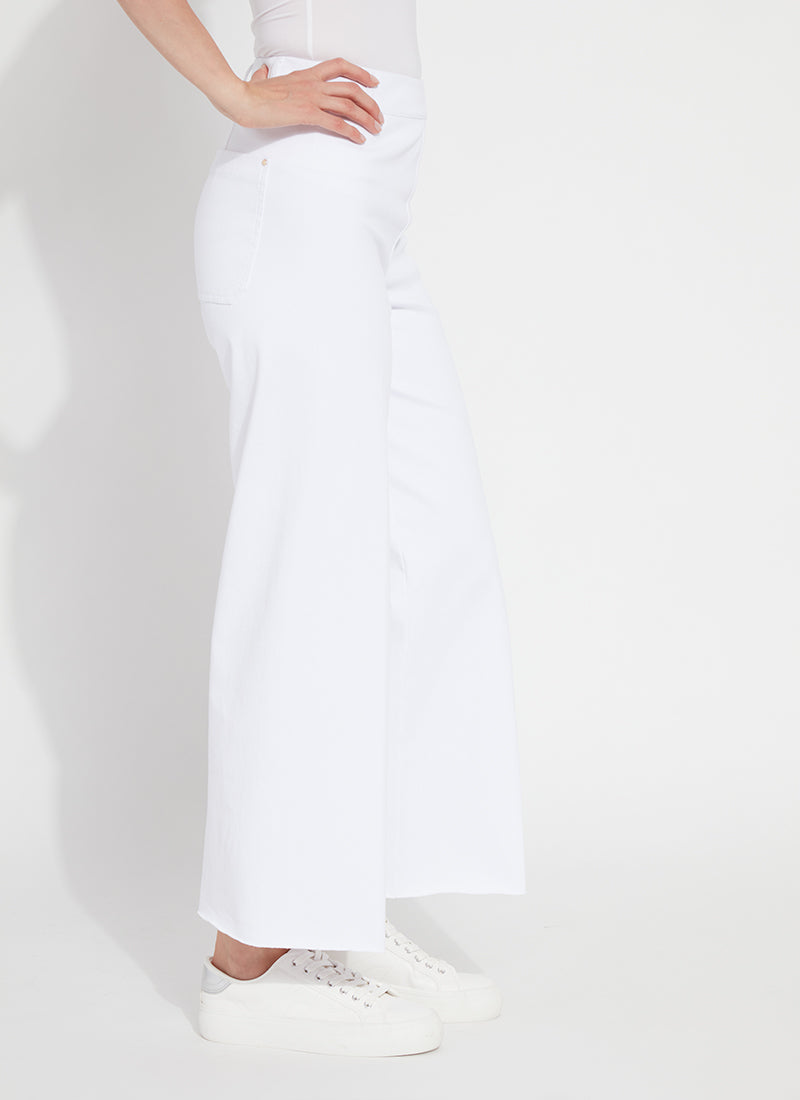 ERIN HI WAIST WIDE LEG DENIM-WHITE-LYSSE