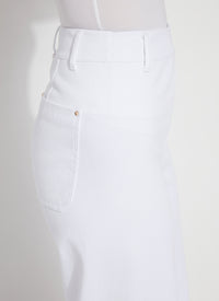 ERIN HI WAIST WIDE LEG DENIM-WHITE-LYSSE