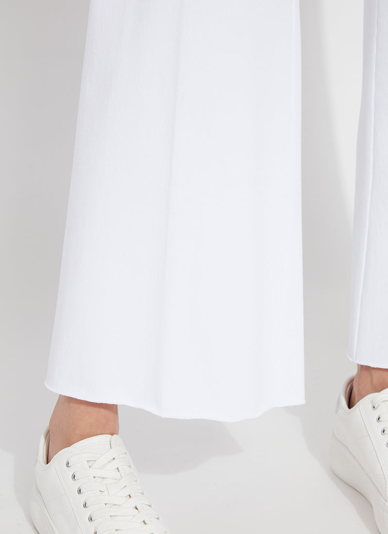 ERIN HI WAIST WIDE LEG DENIM-WHITE-LYSSE