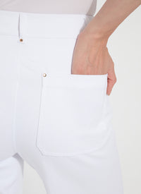 ERIN HI WAIST WIDE LEG DENIM-WHITE-LYSSE