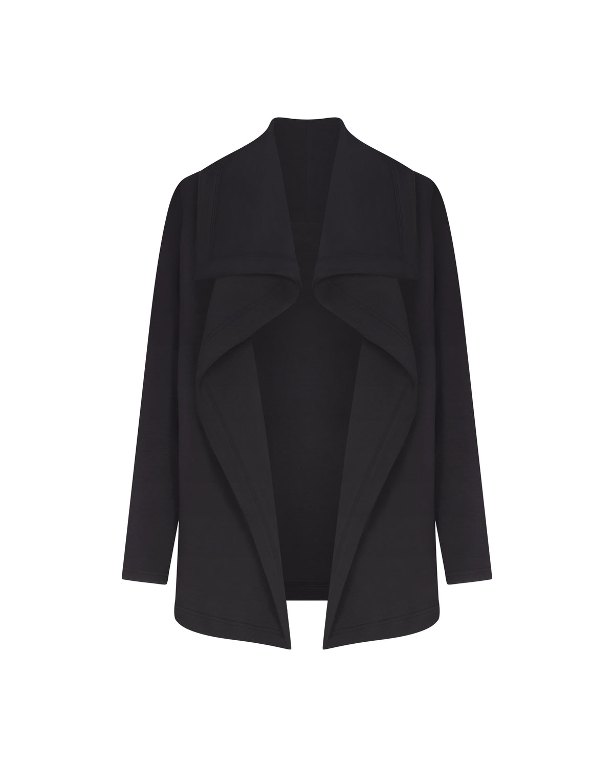 AIRESSENTIALS OPEN WRAP CARDIGAN-VERY BLACK-SPANX