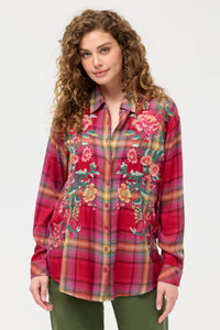 SUNNIE OVERSIZED SHIRT-LIRIEN PLAID-JOHNNY WAS