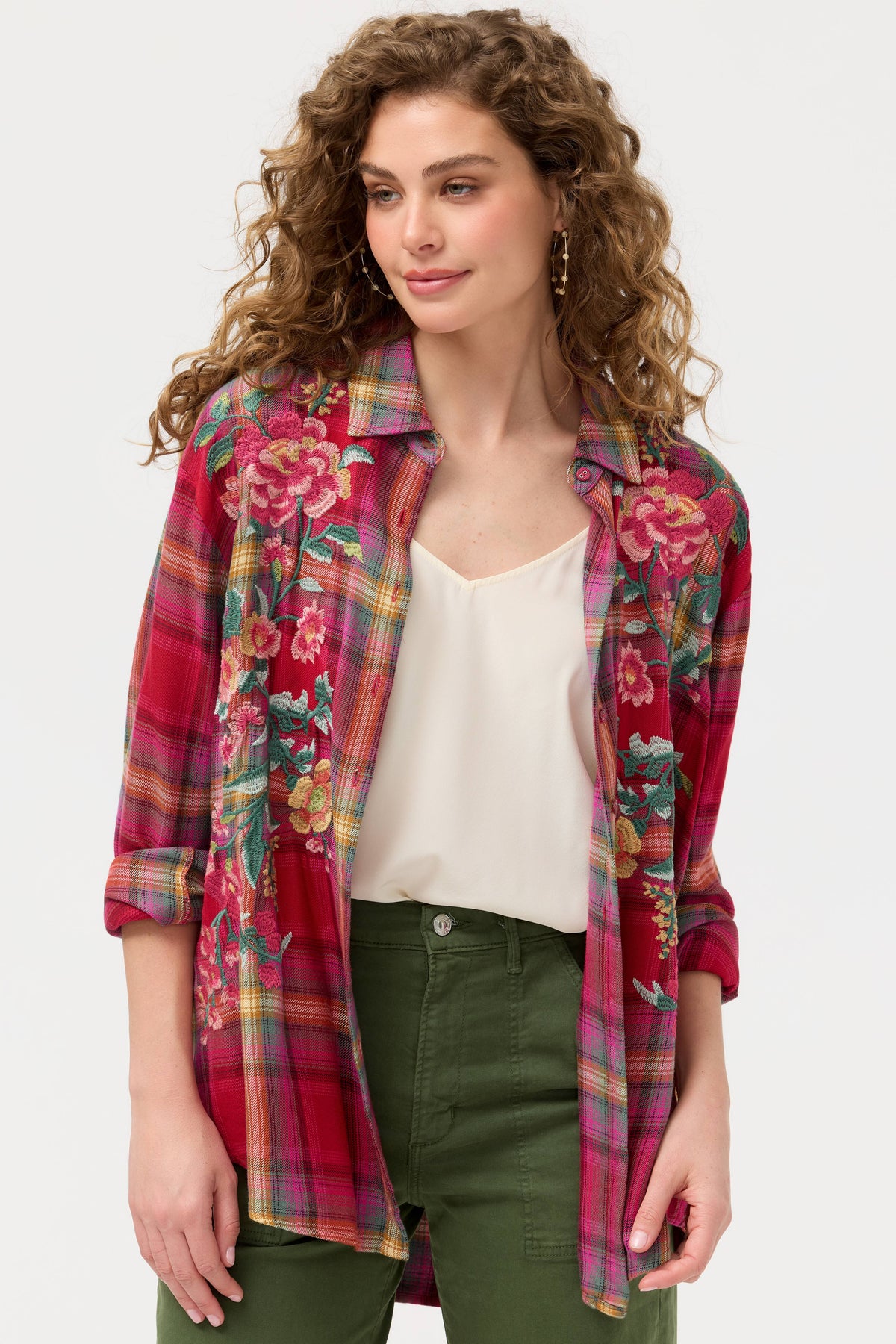 SUNNIE OVERSIZED SHIRT-LIRIEN PLAID-JOHNNY WAS