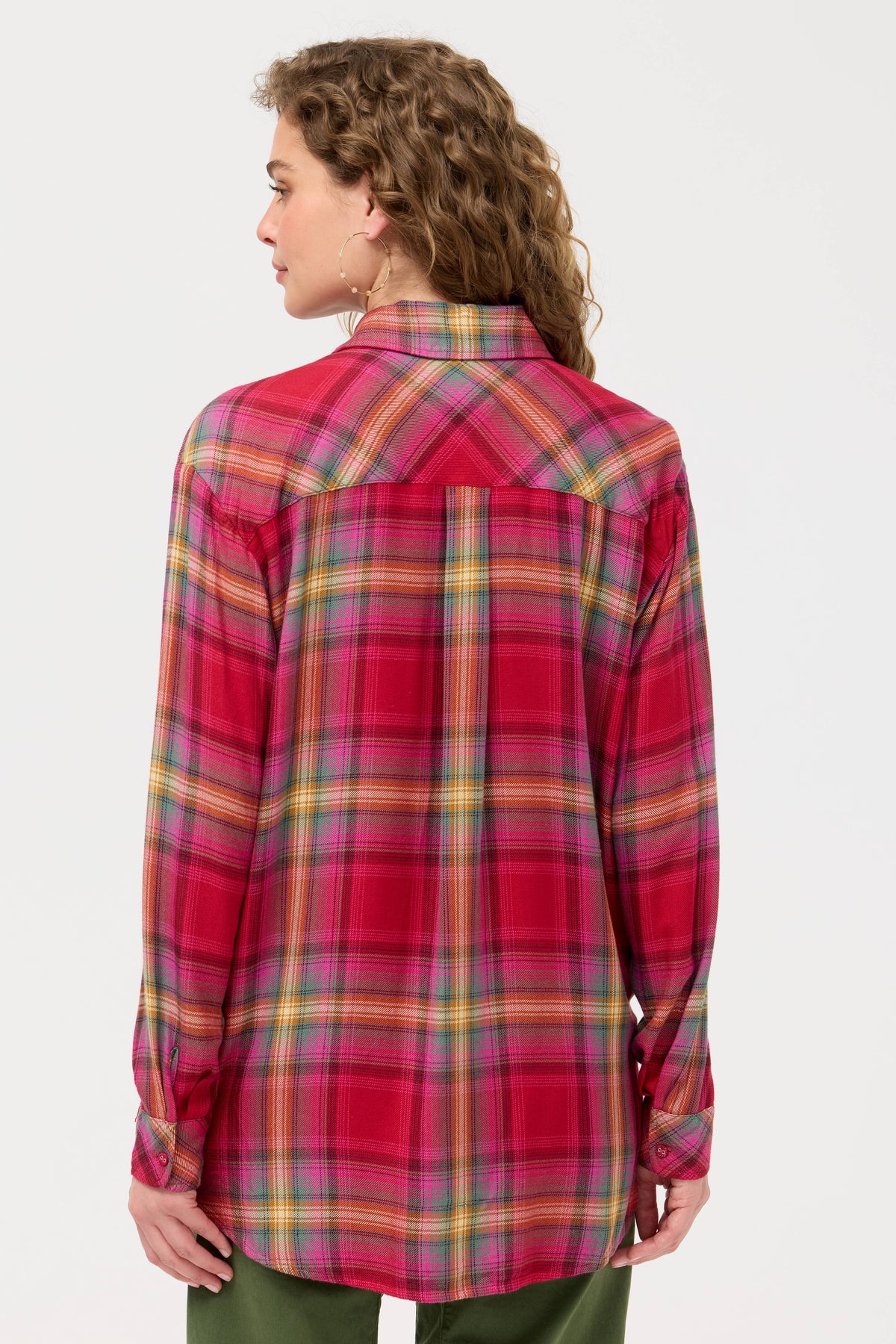 SUNNIE OVERSIZED SHIRT-LIRIEN PLAID-JOHNNY WAS