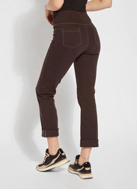 BOYFRIEND DENIM PANT-DOUBLE ESPRESSO-LYSSE