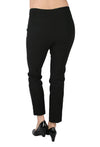 CLASSIC PULL ON ANKLE PANT-BLACK- ETHYL