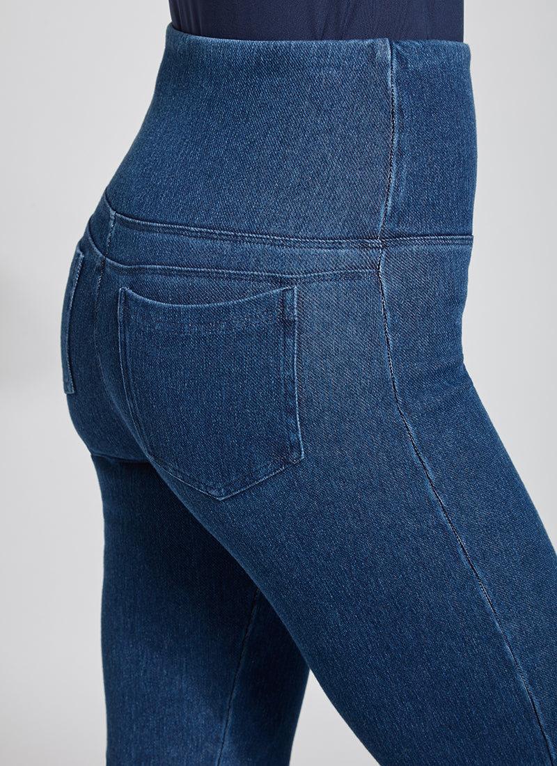 DENIM STRAIGHT LEG-MID WASH-LYSSE