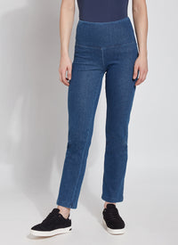 DENIM STRAIGHT LEG-MID WASH-LYSSE