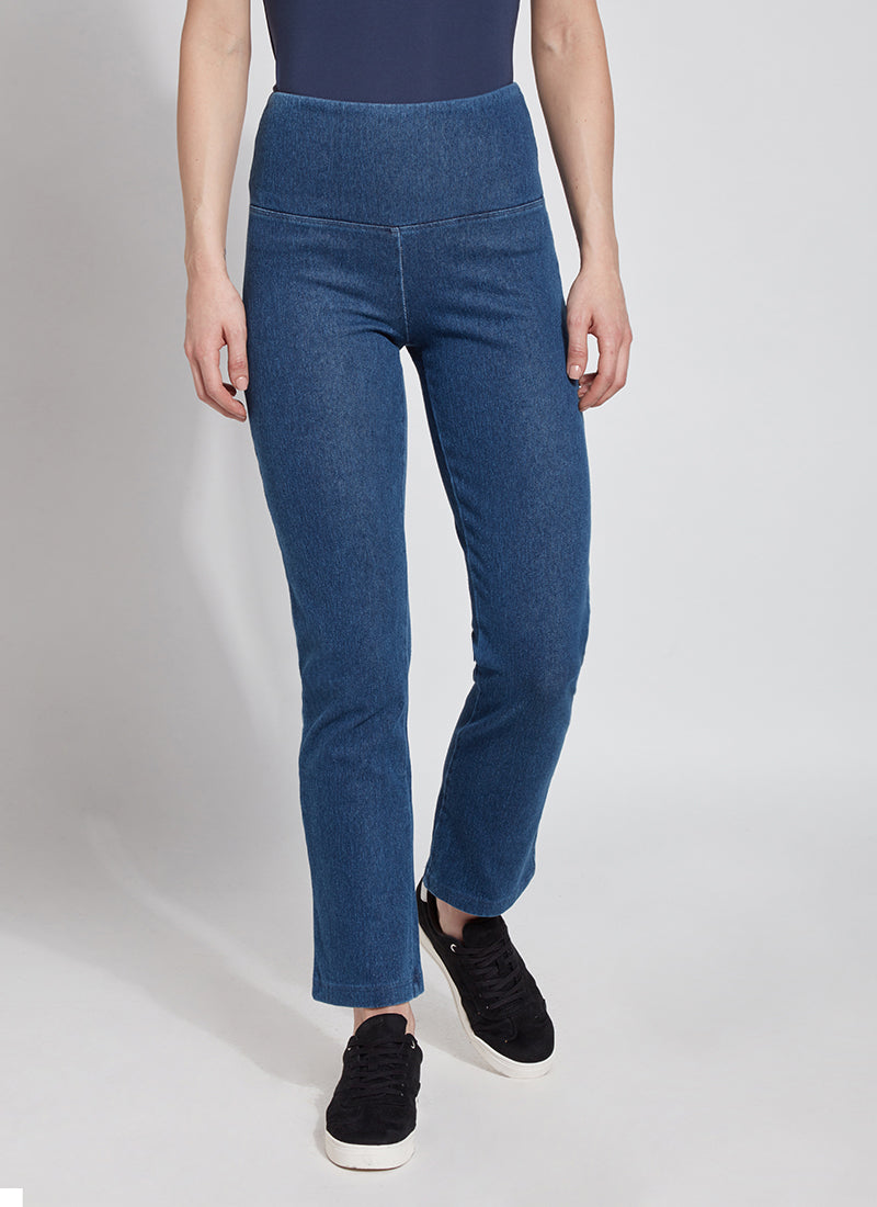 DENIM STRAIGHT LEG-MID WASH-LYSSE