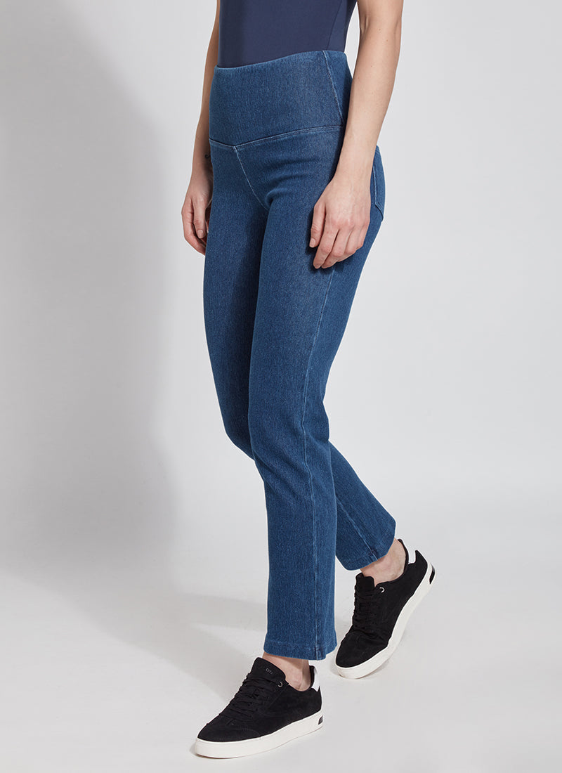 DENIM STRAIGHT LEG-MID WASH-LYSSE