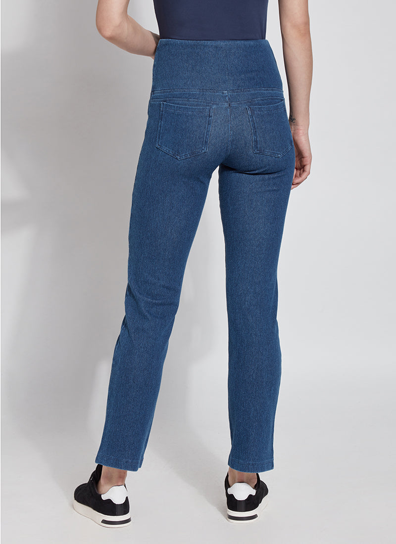 DENIM STRAIGHT LEG-MID WASH-LYSSE