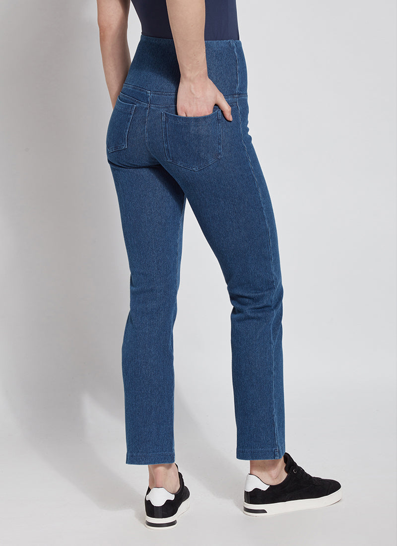 DENIM STRAIGHT LEG-MID WASH-LYSSE