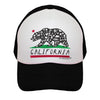 CALIFORNIA STATE FLAG TRUCKER HAT-JP DOODLES