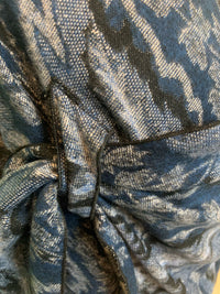 REVERSIBLE CASHMERE SHAWL W/LOOP-RAPTI FASHIONS