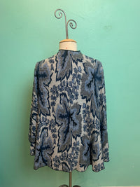 REVERSIBLE CASHMERE SHAWL W/LOOP-RAPTI FASHIONS