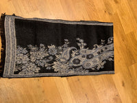 JACQUARD REVERSIBLE CASHMERE SCARF A-RAPTI FASHIONS