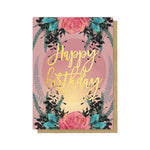 HAPPY BIRTHDAY ROSE-GREETING CARD-PAPAYA