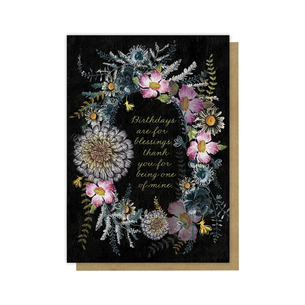 BIRTHDAY SEEDS-GREETING CARD-PAPAYA