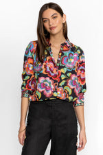 CALANTHE BUTTON DOWN SHIRT-JOHNNY WAS